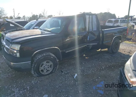 2003 Chevrolet Silverado 1500 Ls из США, поврежденный, VIN 1GCEK19T33E297565